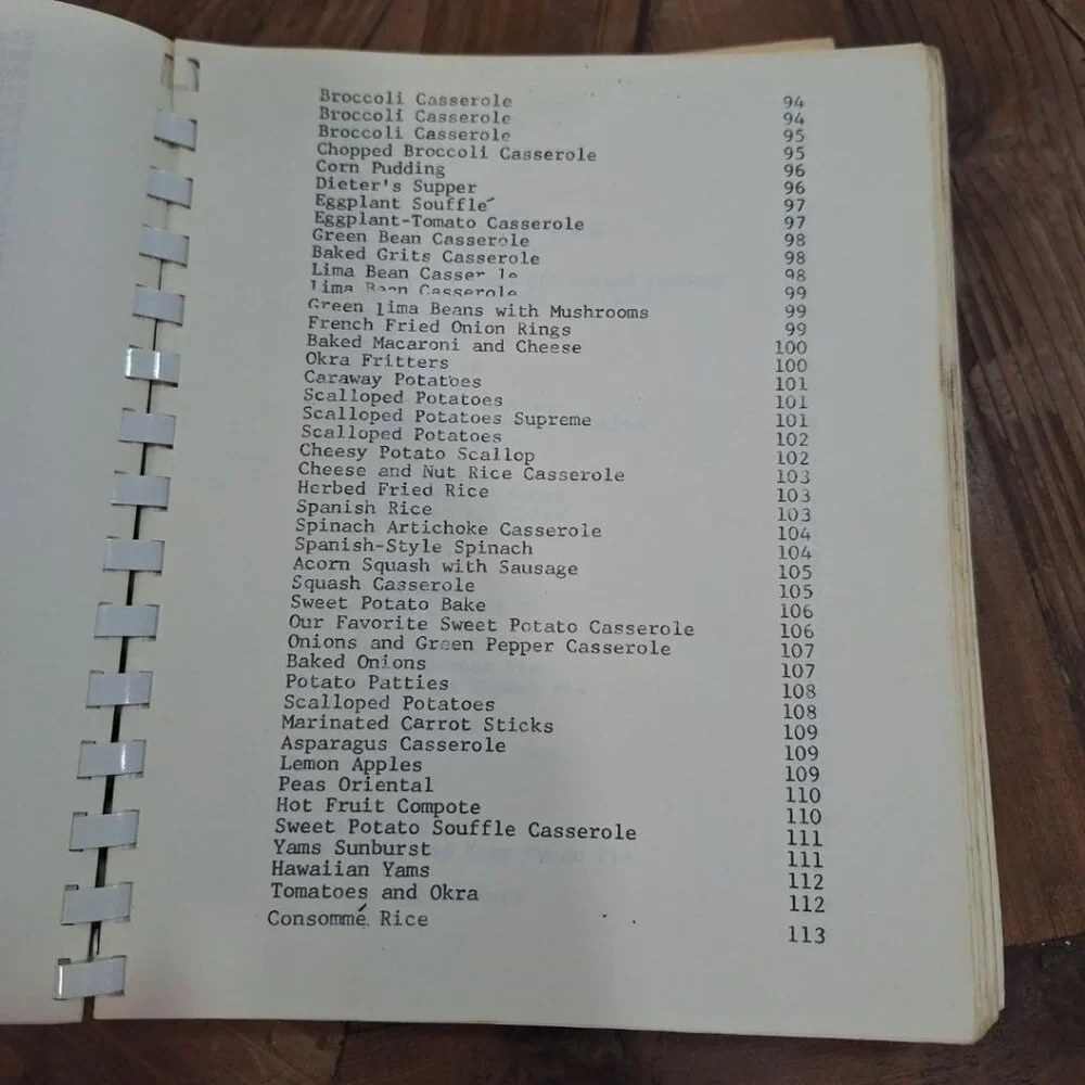 Martins College Ladies Club Cook Book martin college